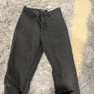 Zara dark grey jeans